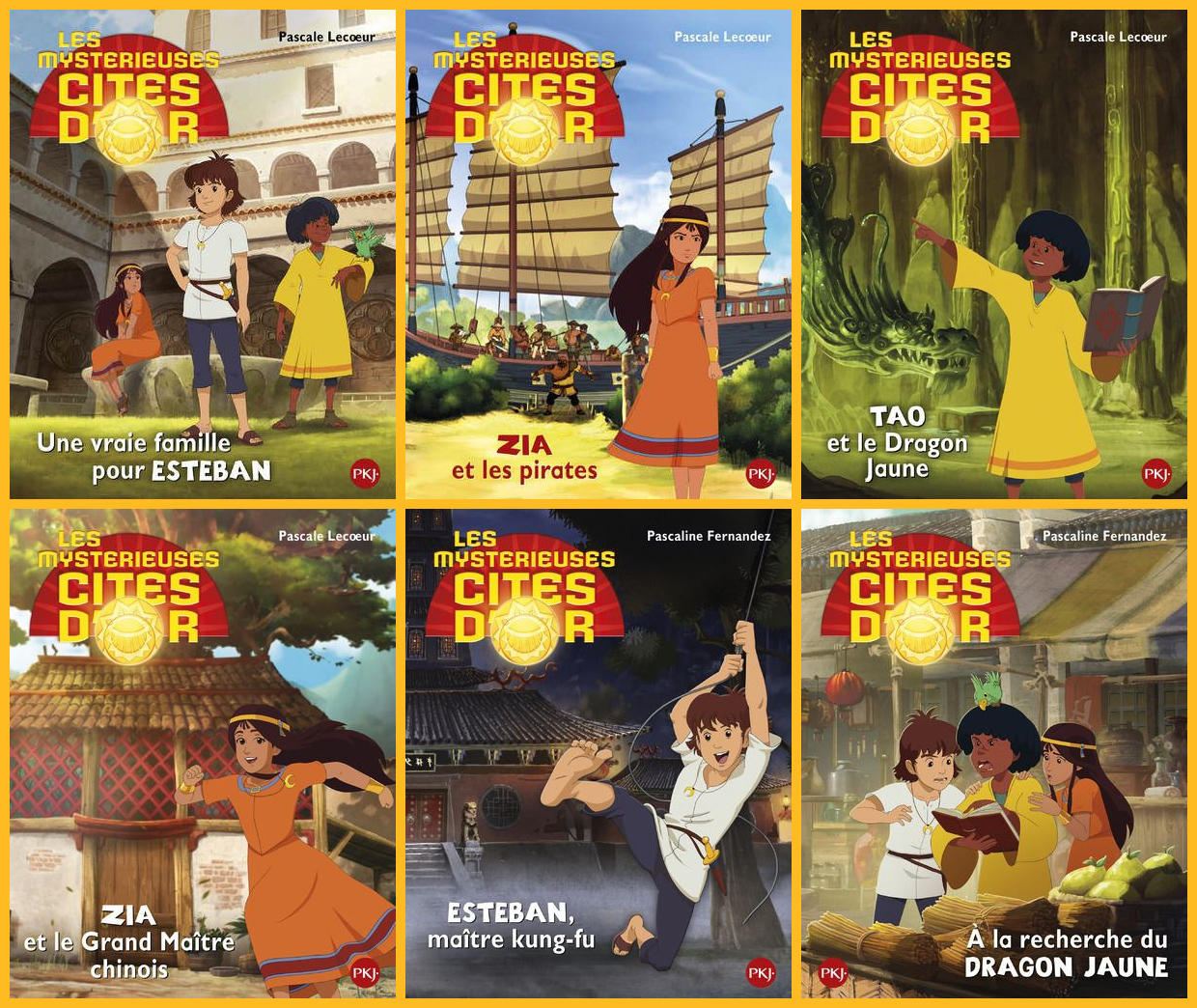 Series of French youth novels from season 2 (age 6 - 9)