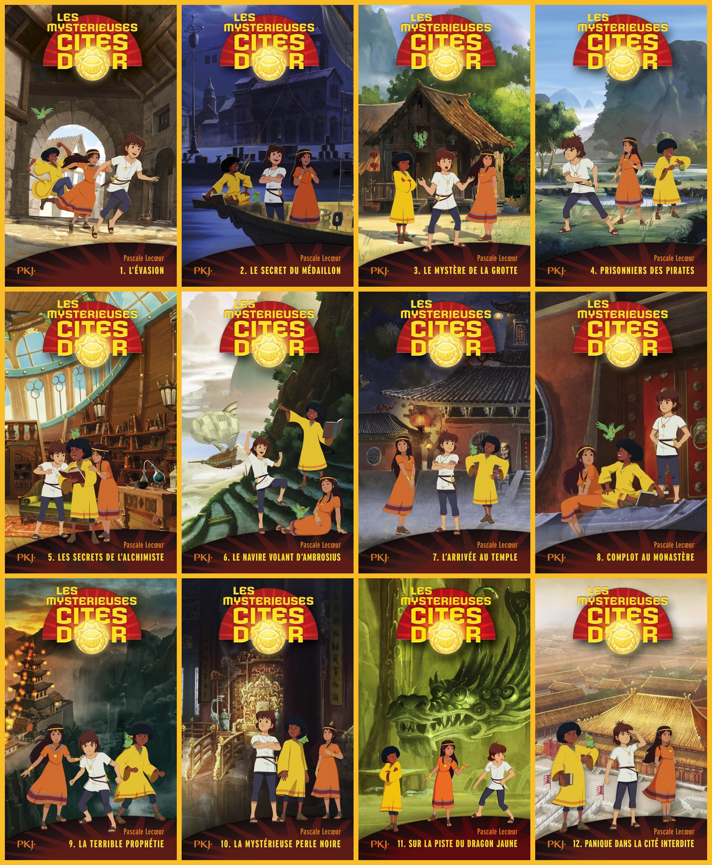 Series of French youth novels from season 2 (age 9 - 12)