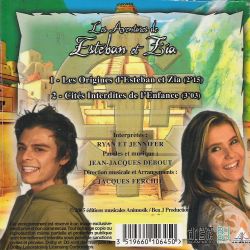 The CD credits of NAEZ by Ryan et Jennifer