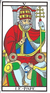 V - Le Pape - Tarot de Marseille.jpg