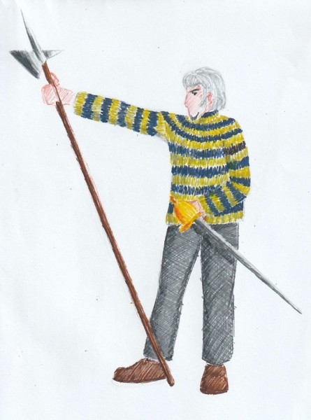 Modern Gomez with Halberd and Sword.jpg