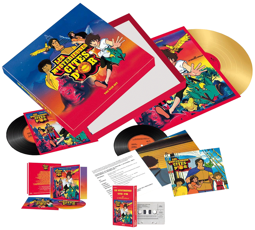 French audio box set