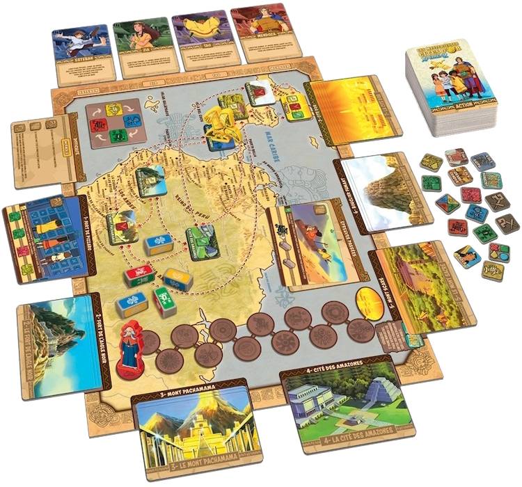 Board game Les Mystérieuses Cités d'Or Xperienz - Moon Editions
