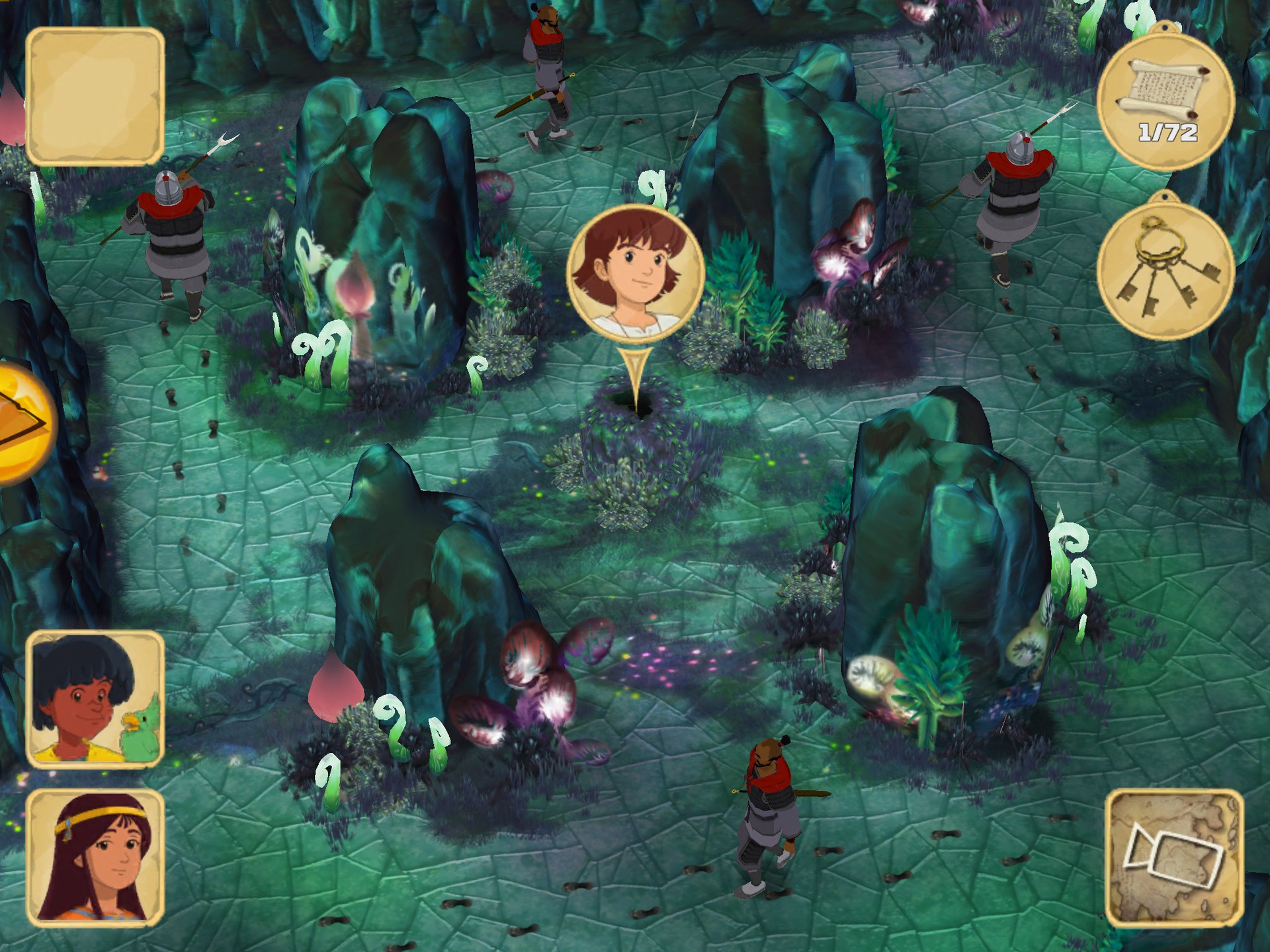 The video game Secret Paths - 1/24