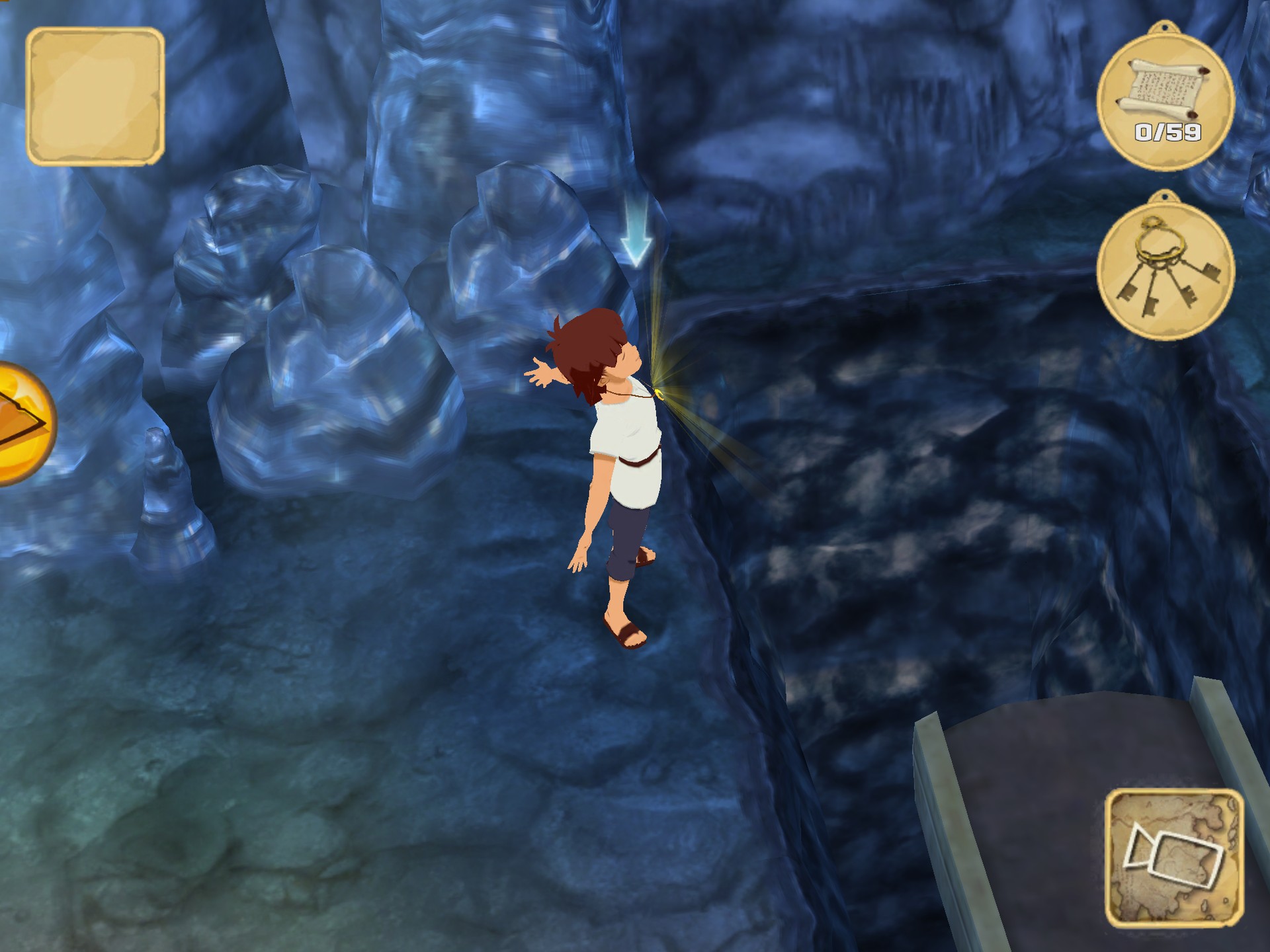 The video game Secret Paths - 7/24