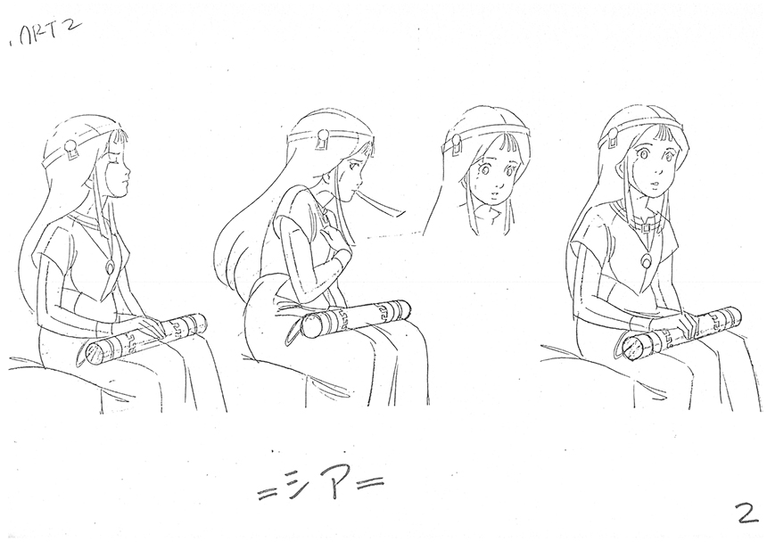 Original settei from season 1 - 8/31